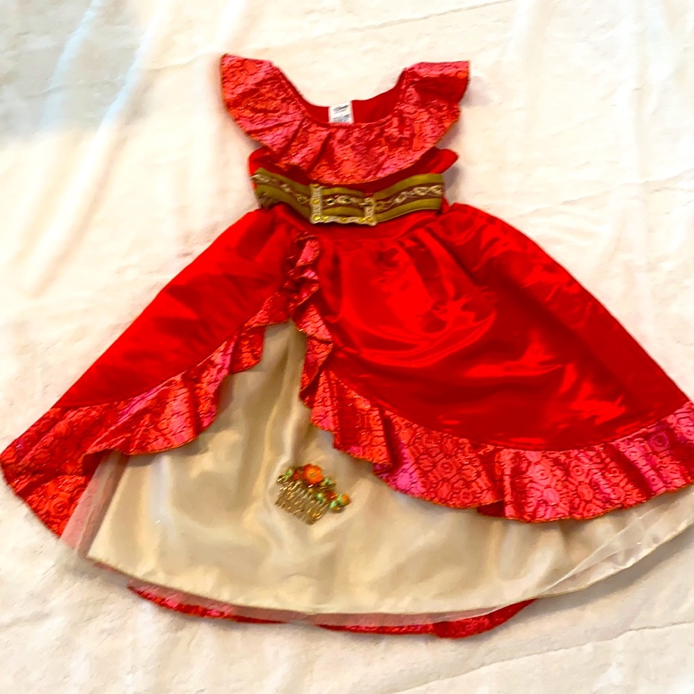 Disney store Elena of Avalor red dress costume